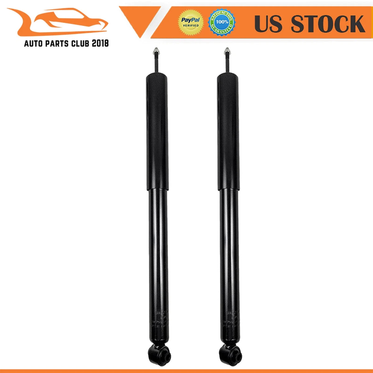 Set of 2 Rear Shock Struts for Ford Edge / Lincoln MKX (2007–2010)