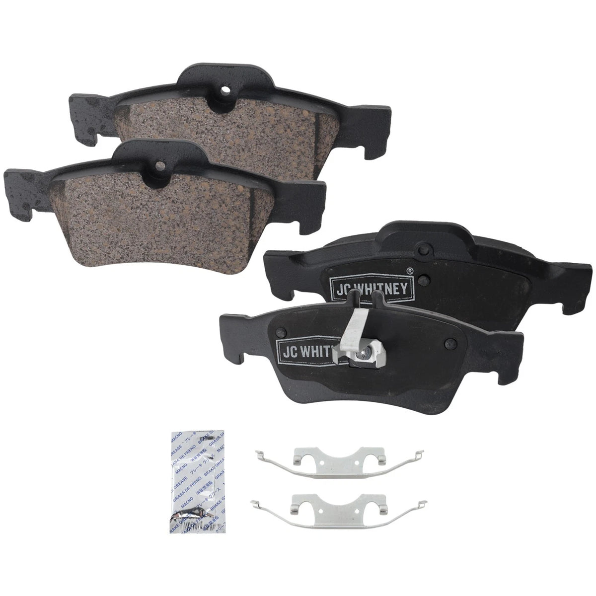 Rear Brake Disc Rotors and Pads Kit for MB Mercedes E Class E320 E350 E500 (2003–2009)