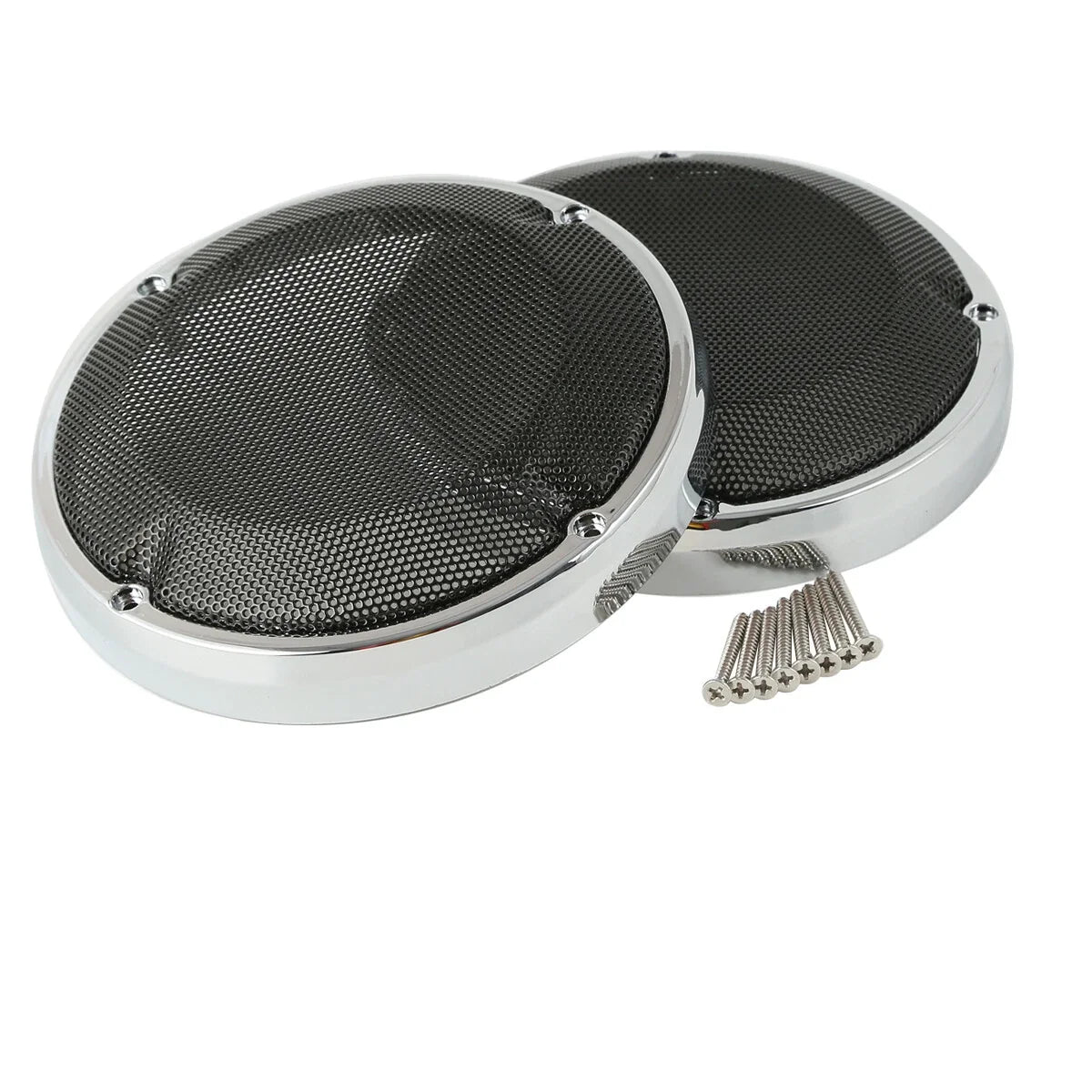 Chrome Speaker Grill Ring for Electra Glide Harley (1983–2024)
