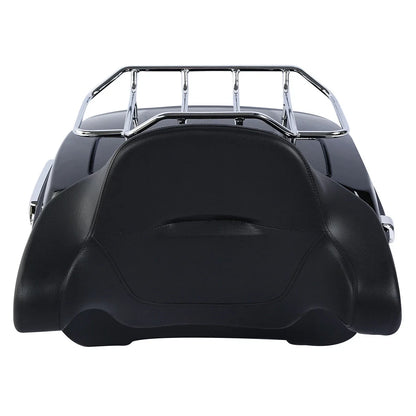 Trunk Pad Mount Rack for Touring Electra Glide Harley 1997-2008 Black