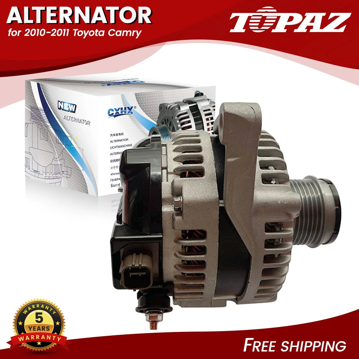 Alternator for Toyota Camry (2010–2011) 2.5L