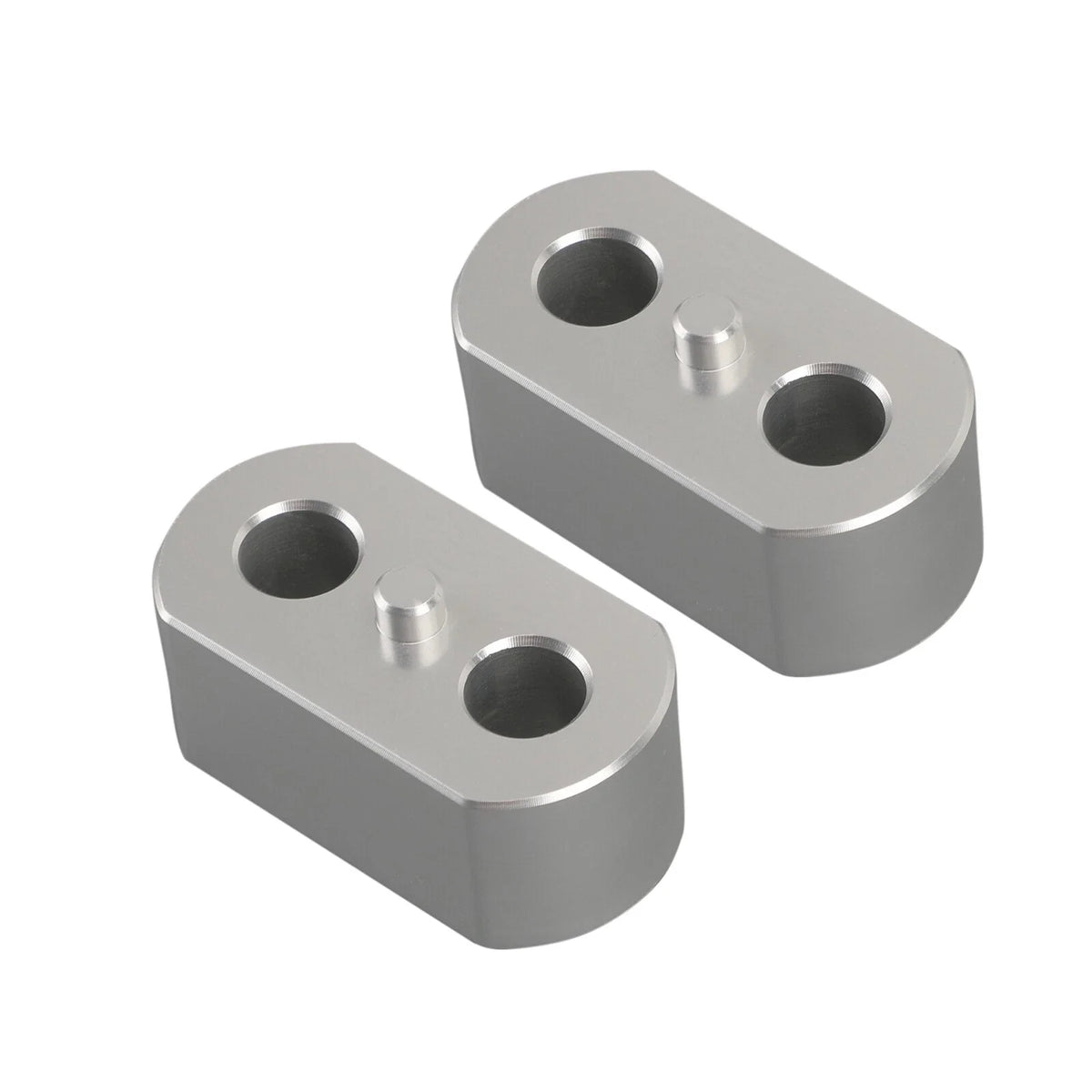 20mm Silver Bar Risers for Tiger Explorer 800/1200 (2012-2020)