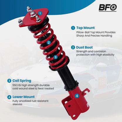 Coilovers Suspension Kit for 1999-2003 Mazda 323