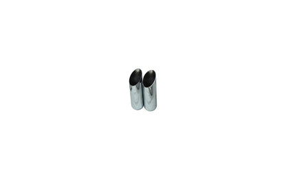 Dual Exhaust Glasspack Slash Cut Tip for Nissan Titan (2004–2006)