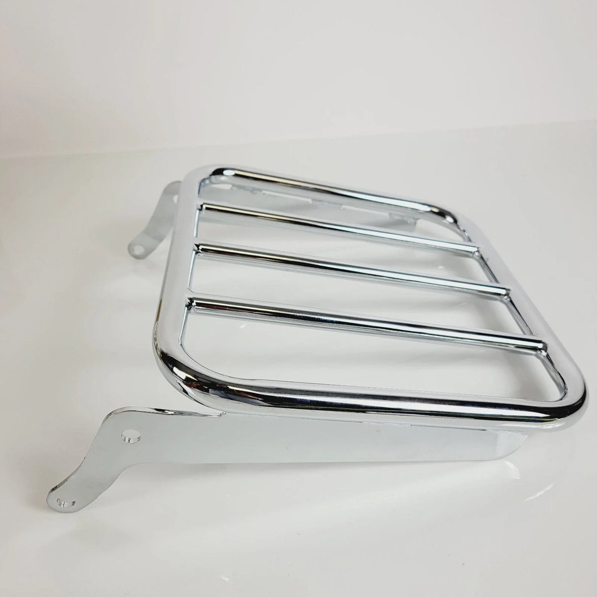 Chrome Luggage Rack Add-On for Harley Softail (2018)