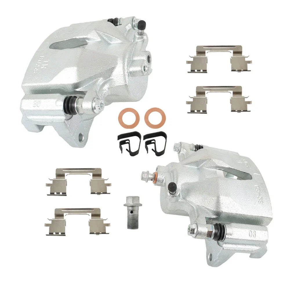2X Front Brake Calipers with Bracket for Toyota Camry (2002–2006)