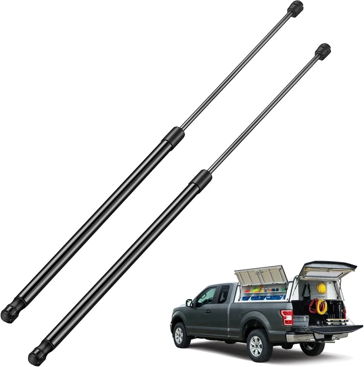 28.9" Gas Struts for Pickup Cap Canopy Toolbox Cabinet Lid (2022–2025)