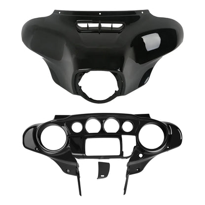 Vivid Black Inner and Outer Fairings for Harley Electra Glide 2014-2023