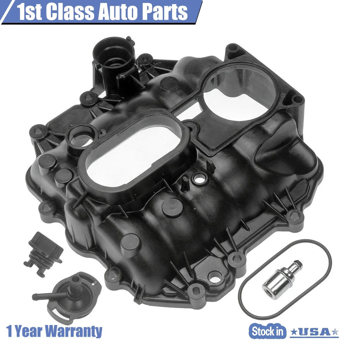 Intake Manifold for Chevy K1500 Silverado 1500 GMC Sierra 1500 (1999–2006)