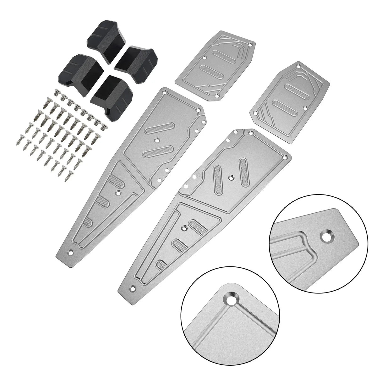 Foot Rest Footboard Pad for Aprilia SR GT125 GT200 (2022–2023)