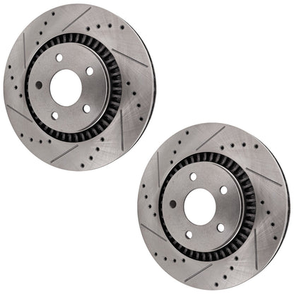 Front Brake Disc Rotors for Mercury Sable, Freestyle, Taurus 2005-2007
