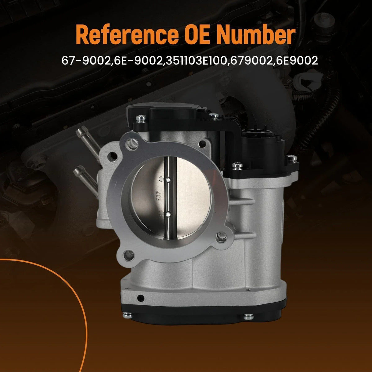 Throttle Body for Kia Magentis, Rondo 2.7L (2007-2011) 35100-3E100