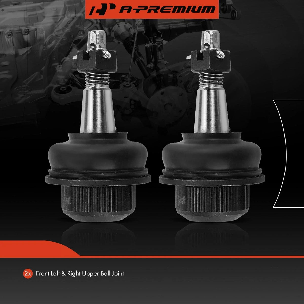 Front Upper Ball Joints - 2 Pack for Jeep Wrangler JL 2018-2021
