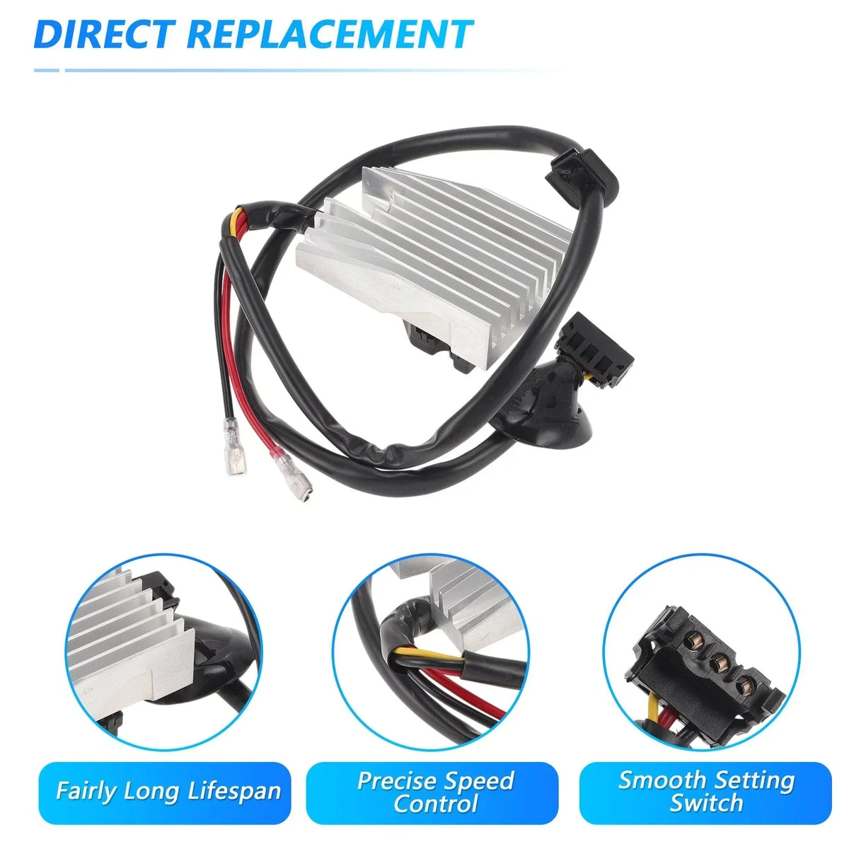 Resistor for Blower Motor in Mercedes Benz C124 1987-1993
