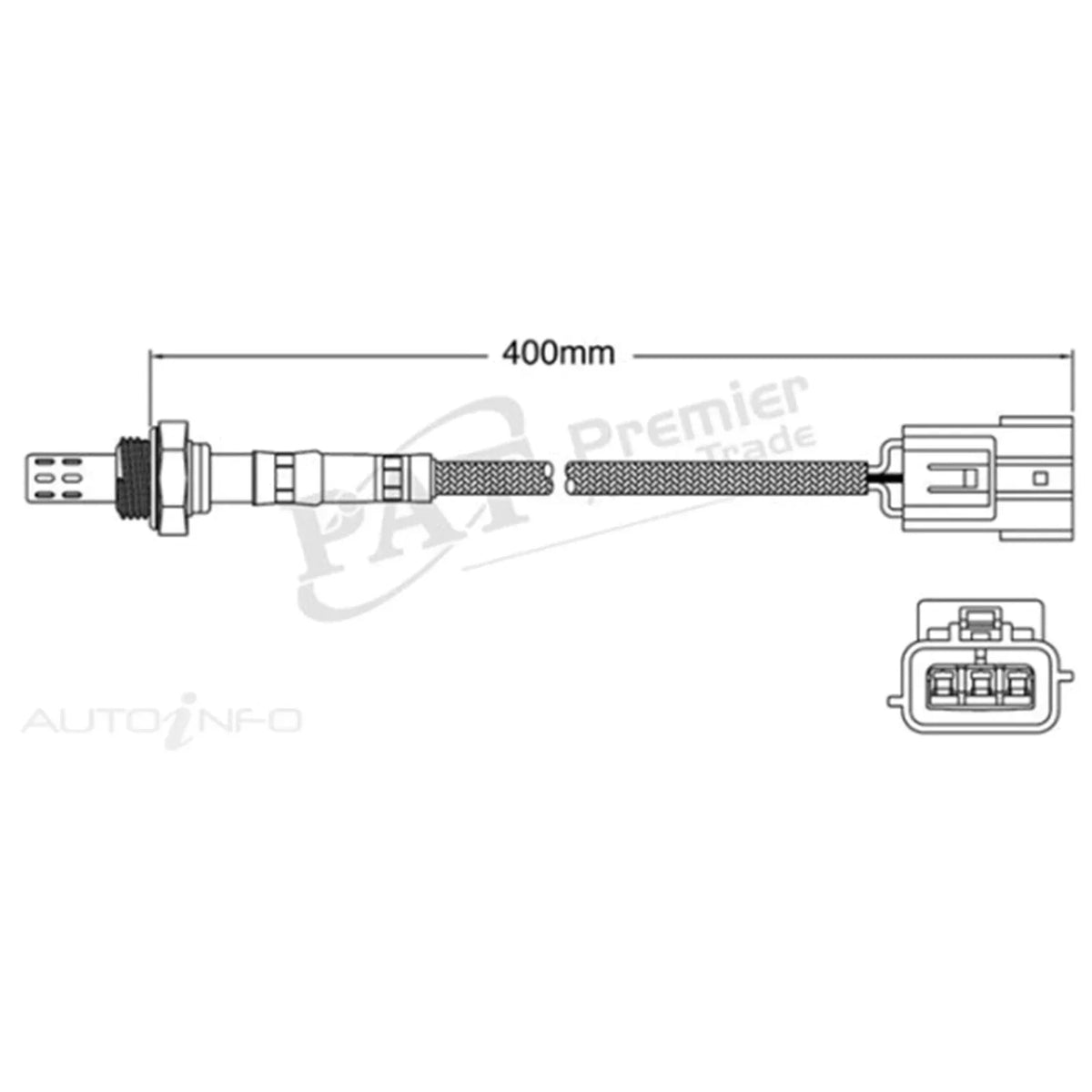 Pre-Catalytic Oxygen Sensor for Pulsar N16 1.8L (2001-2002)