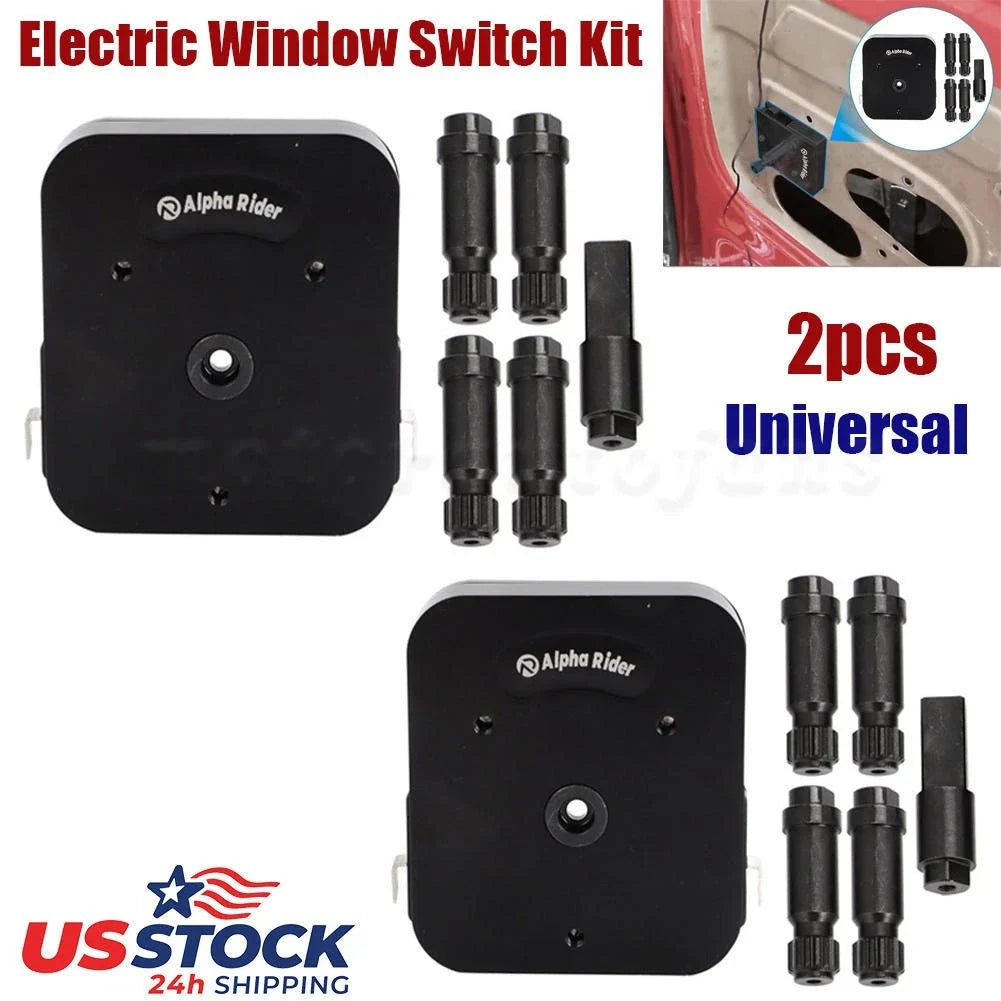 2X Universal Electric Window Switch for All Vehicles