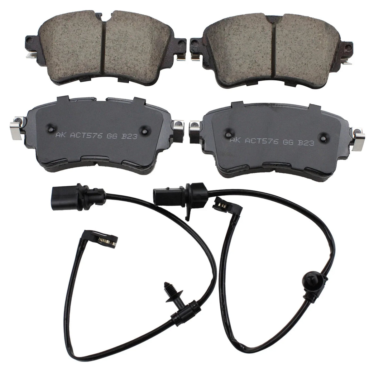 Akebono Euro Rear Ceramic Brake Pads for Audi A4 Allroad Quattro A5 (2009–2020)