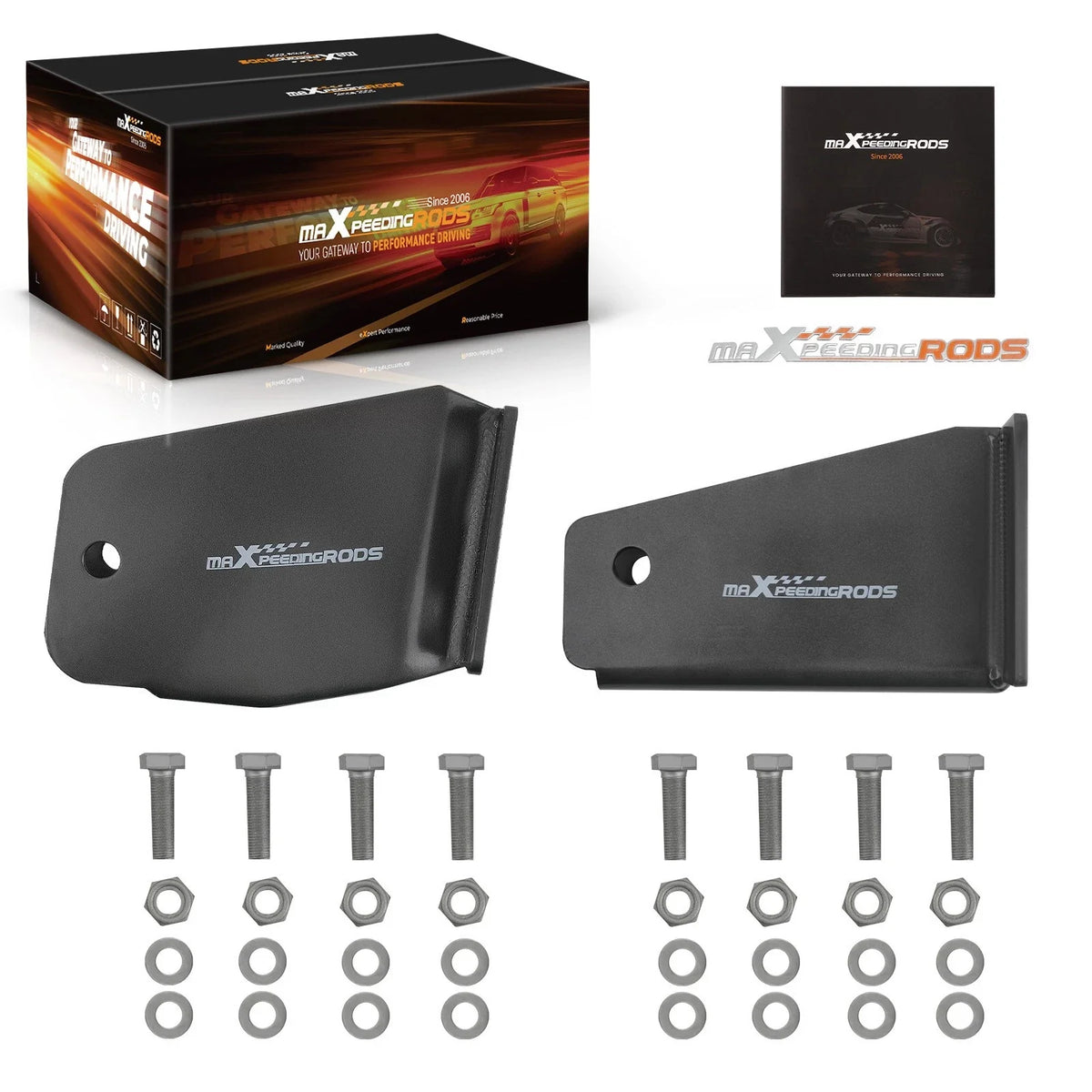 2"–3" Lift Drop Bracket Kit for Front Axle on Ford F-250 (1980–1998)