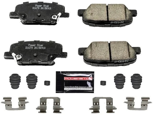 Rear Brake Pad Set for Mazda 3 Sport (2014–2016) JZ779FH