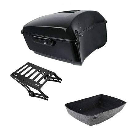 Mount Rack & Trunk for Road King Glide Harley Touring 2014-2026
