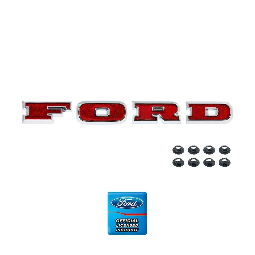 Grille Letter Emblem Set Replacement for Ford Bronco (1966–1977)
