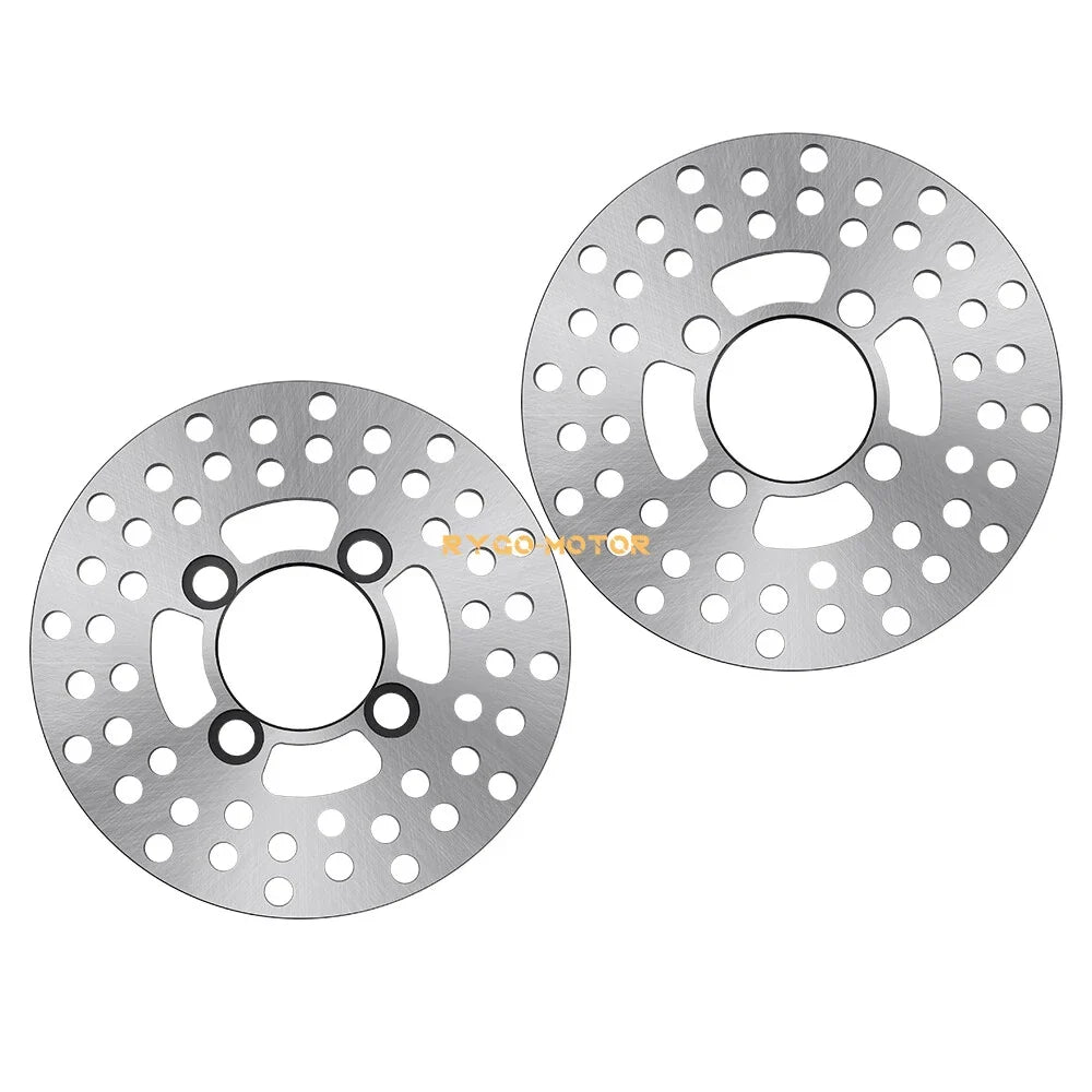 Front Brake Rotors - 2X Pair for Yamaha Banshee 350 (1987–2006)