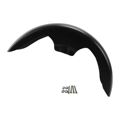 Black Front Fender (Unpainted) for Harley Road Glide 2009-2023