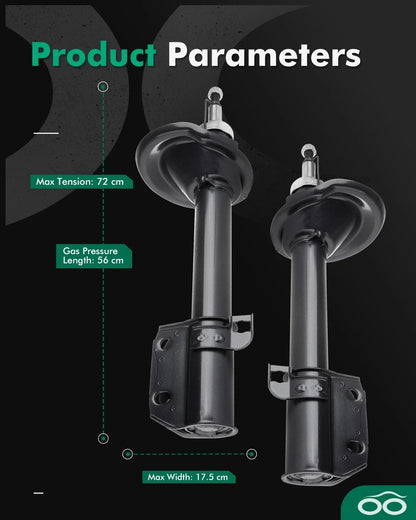Rear Shock Set for Subaru Legacy (1995-1999)