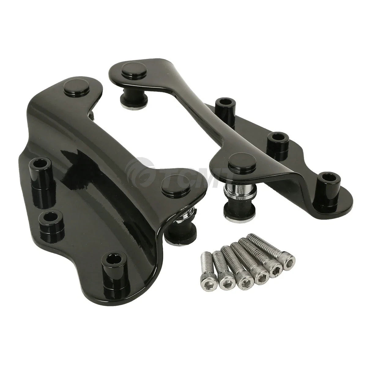 4 Point Docking Kit w/ Covers for Harley Road Glide Touring 2009-2013