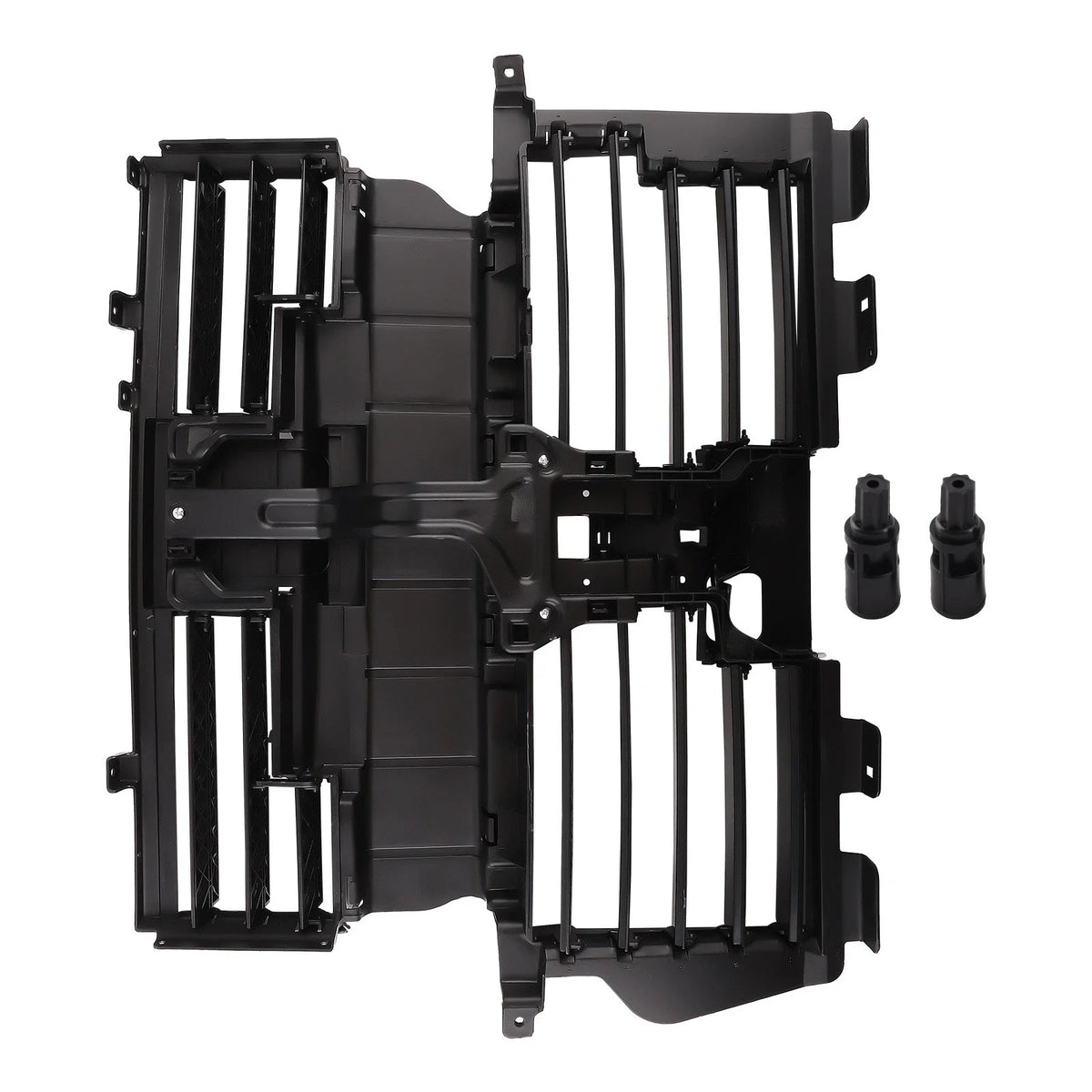 Front Grille Assembly with Active Air Shutter for Ford Edge 2019-2021