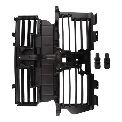 Front Grille Assembly with Active Air Shutter for Ford Edge 2019-2021