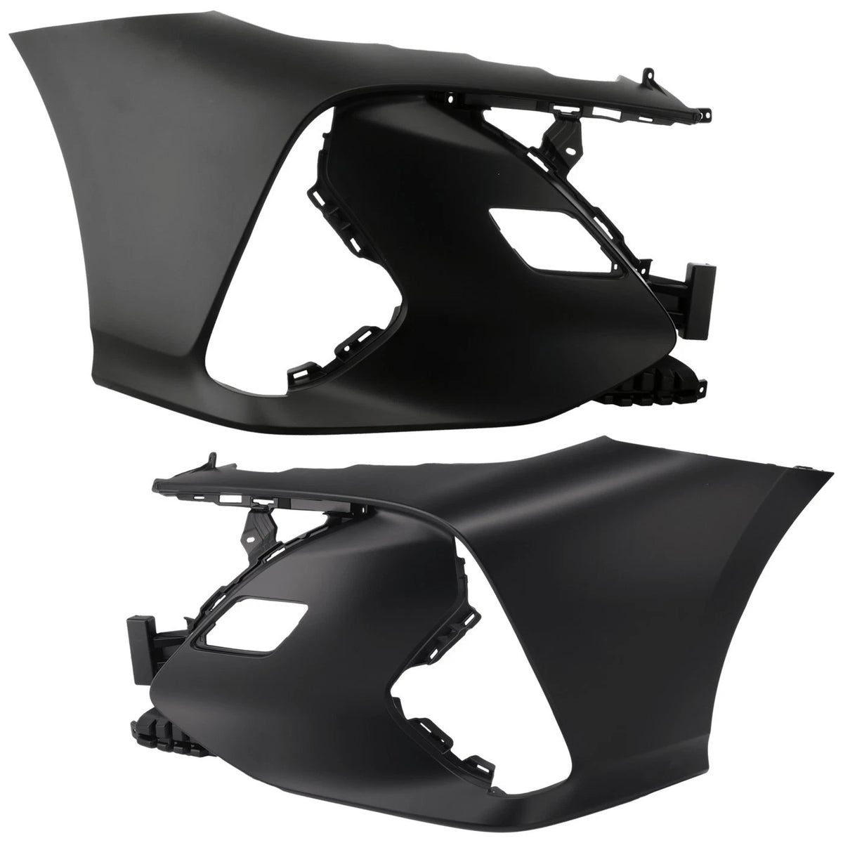 Set of 2 Bumper Covers for Toyota (Driver & Passenger Side)
