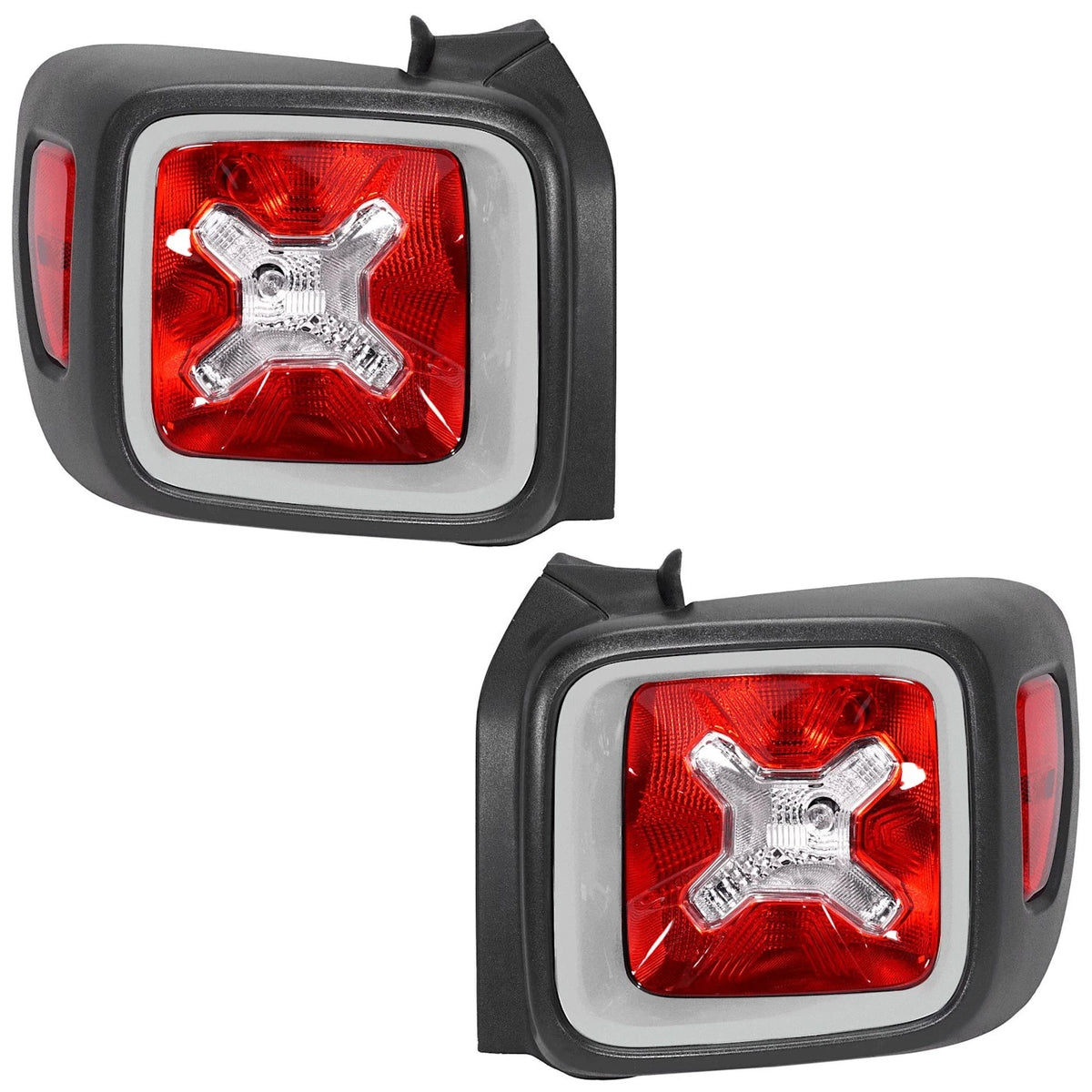 Set of 2 Tail Lights for Jeep Renegade (2015–2023)