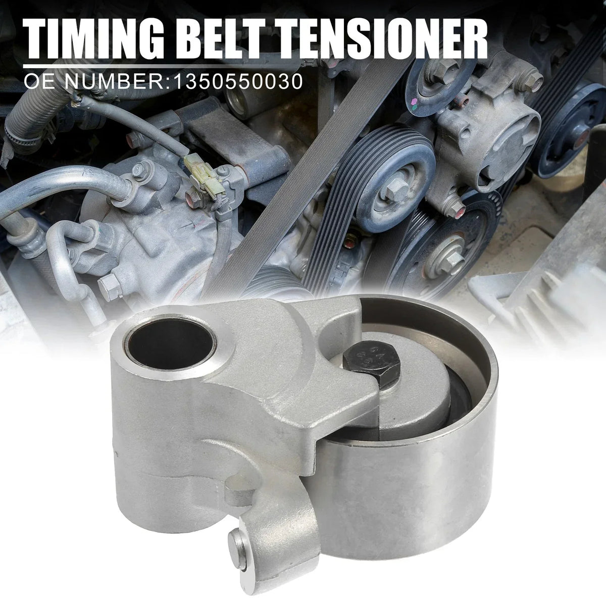 Engine Timing Belt Tensioner Pulley for Toyota 4Runner & Lexus 2003-2023