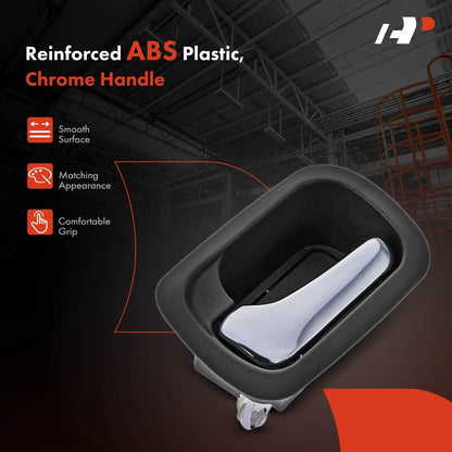 Interior Door Handle in Chrome & Gray for 2002–2006 Honda CR-V