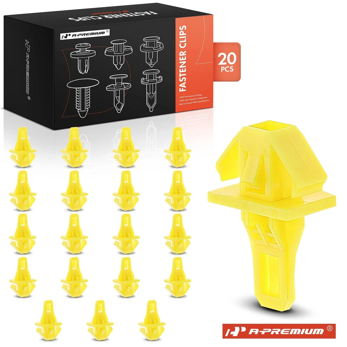 20Pcs Grille Bumper Moulding Retainer Clips for Honda CR-V (2017–2022)