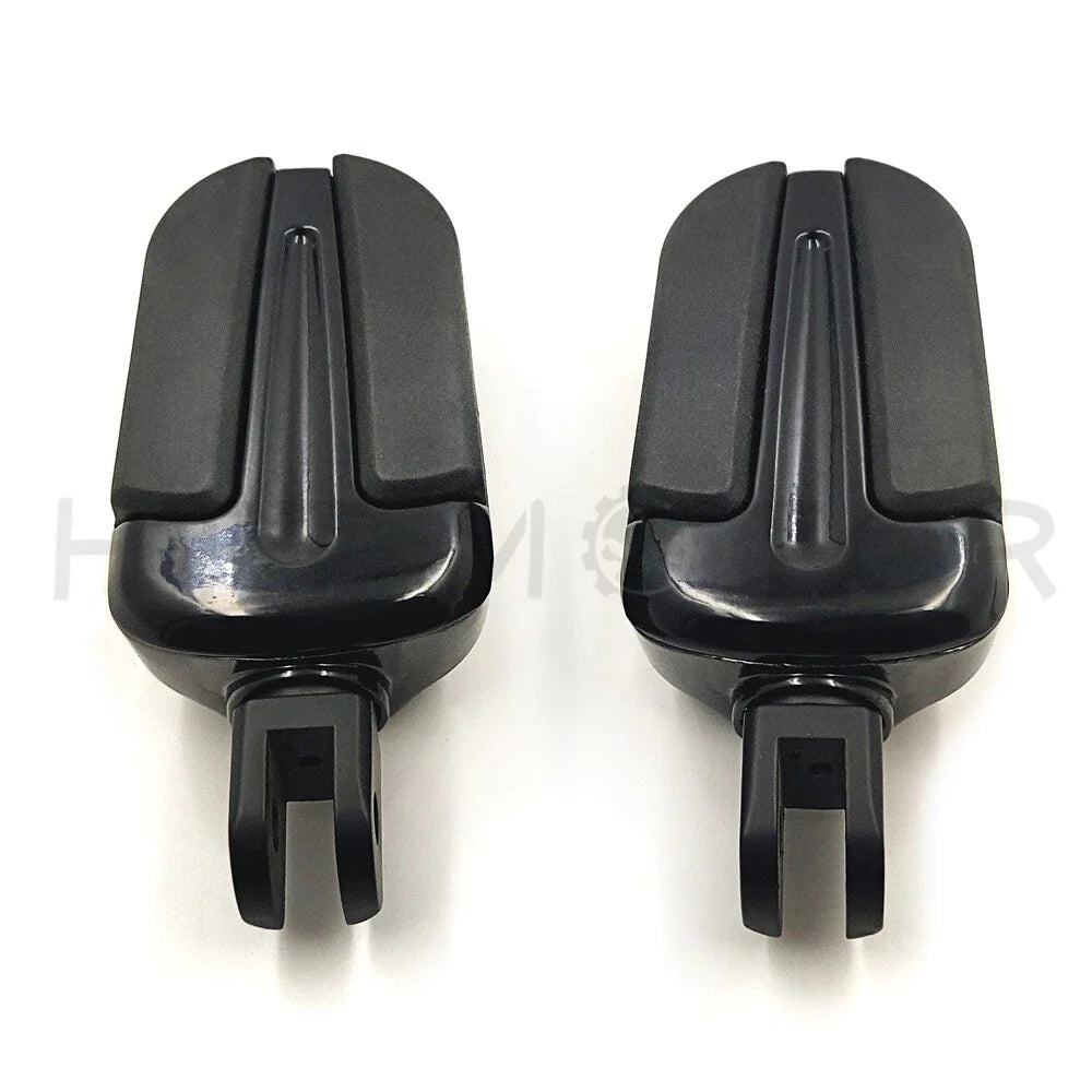 Footpegs Black Slipstream for Harley FXBB FXBR FXBRS FXLR 2018-2023