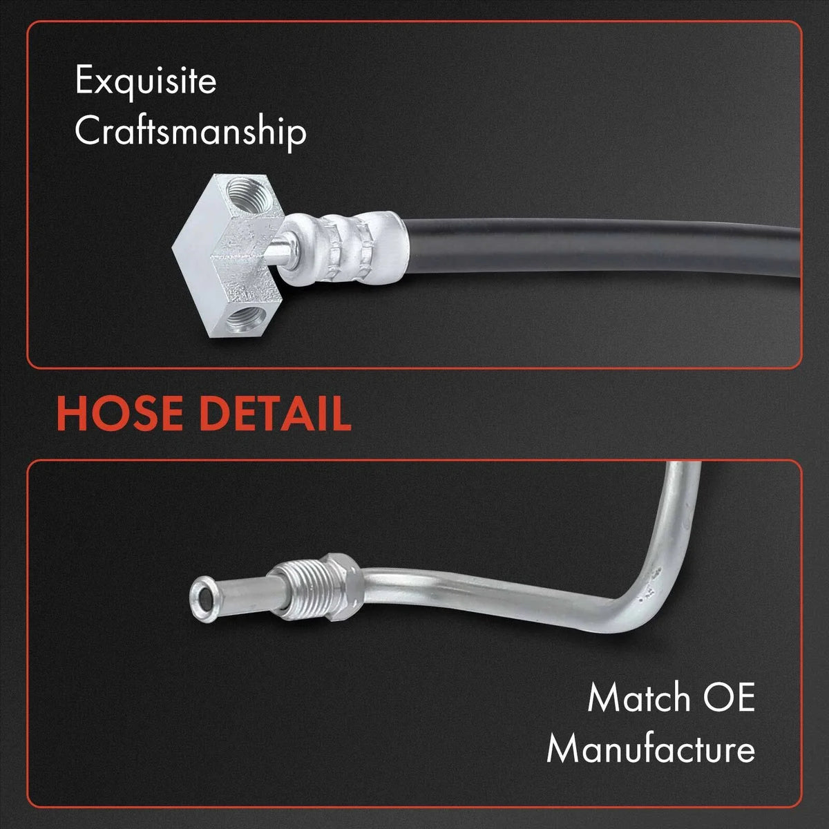 2000-2001 Nissan Sentra Power Steering Pressure Hose Assembly