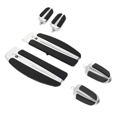 Driver Footboard Inserts Shifter Foot Pegs for Harley Softail Dyna