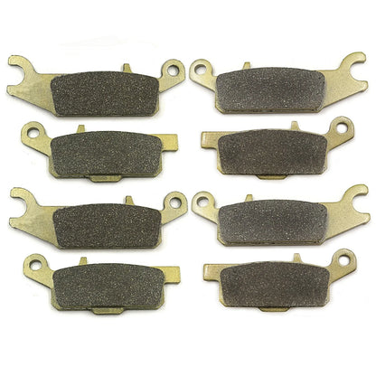 Brake Pads FA443F FA444F FA445R FA446 - Set of 4 for Yamaha YFM700 Grizzly 2007