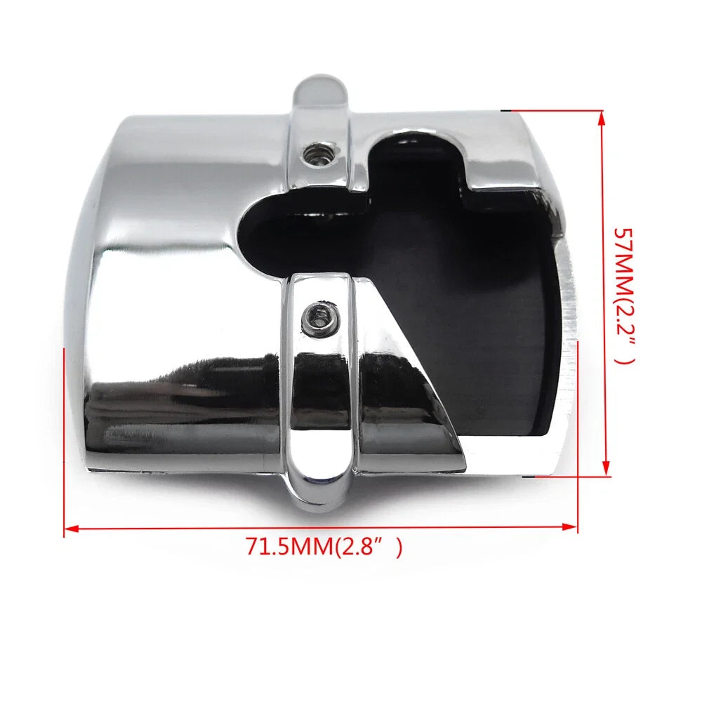 Chrome Brake Pedal Pad Cover for HTTMT (2010–2023)