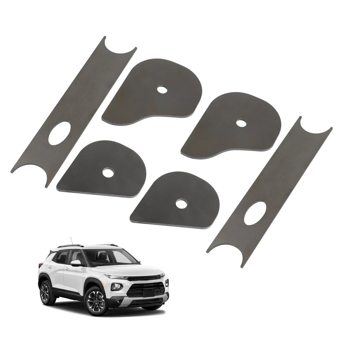 Rear Upper Trailing Arm Mount Bracket Set (6 pcs) for 2002-2009 Trailblazer