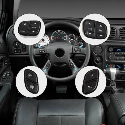 Steering Wheel Volume Control Switches - 4X LED for GMC Silverado