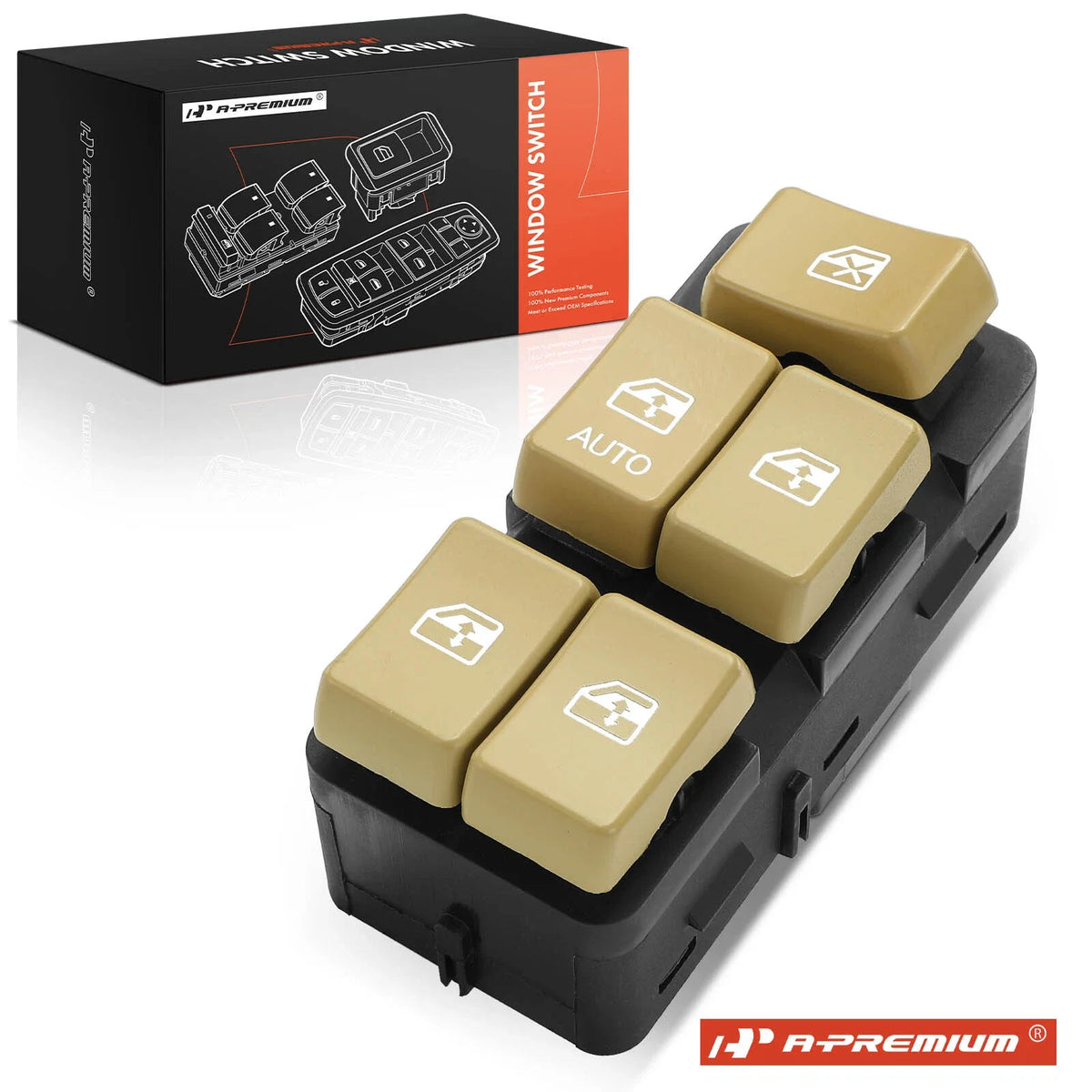 Front Left Power Window Switch for Buick Rendezvous (2002–2007)
