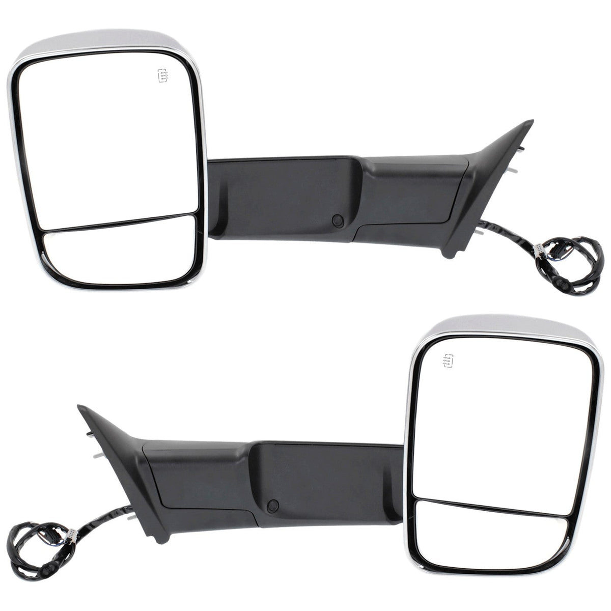 Towing Mirror Pair with Heating Function for 2500