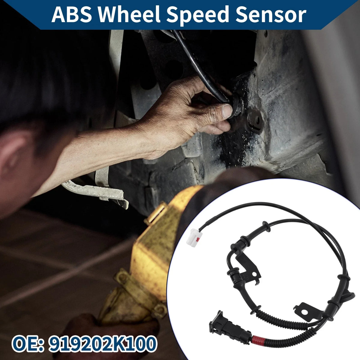ABS Wheel Speed Sensor No. 919202K100 for Kia Soul (2010–2013)
