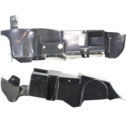 2-Piece Engine Splash Shield Set for 2008–2012 Chevrolet Malibu