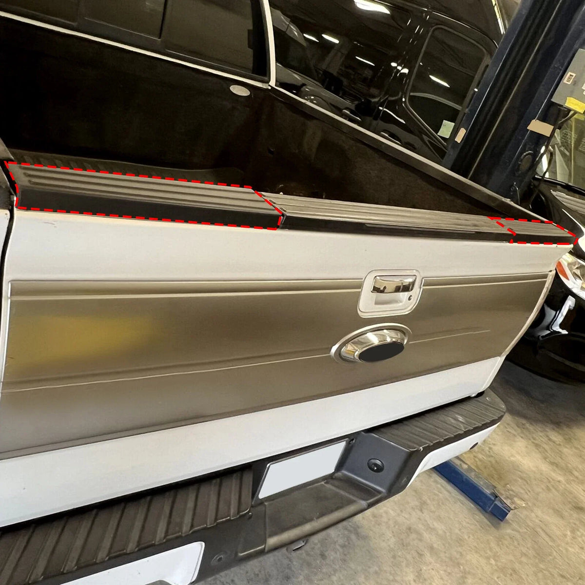 2X End Cap Covers for Flex Step Side Tailgate on Ford F150 2009-2014