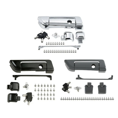 Trunk Latches with Key Hinges for Harley Touring Road Glide 2014-2024