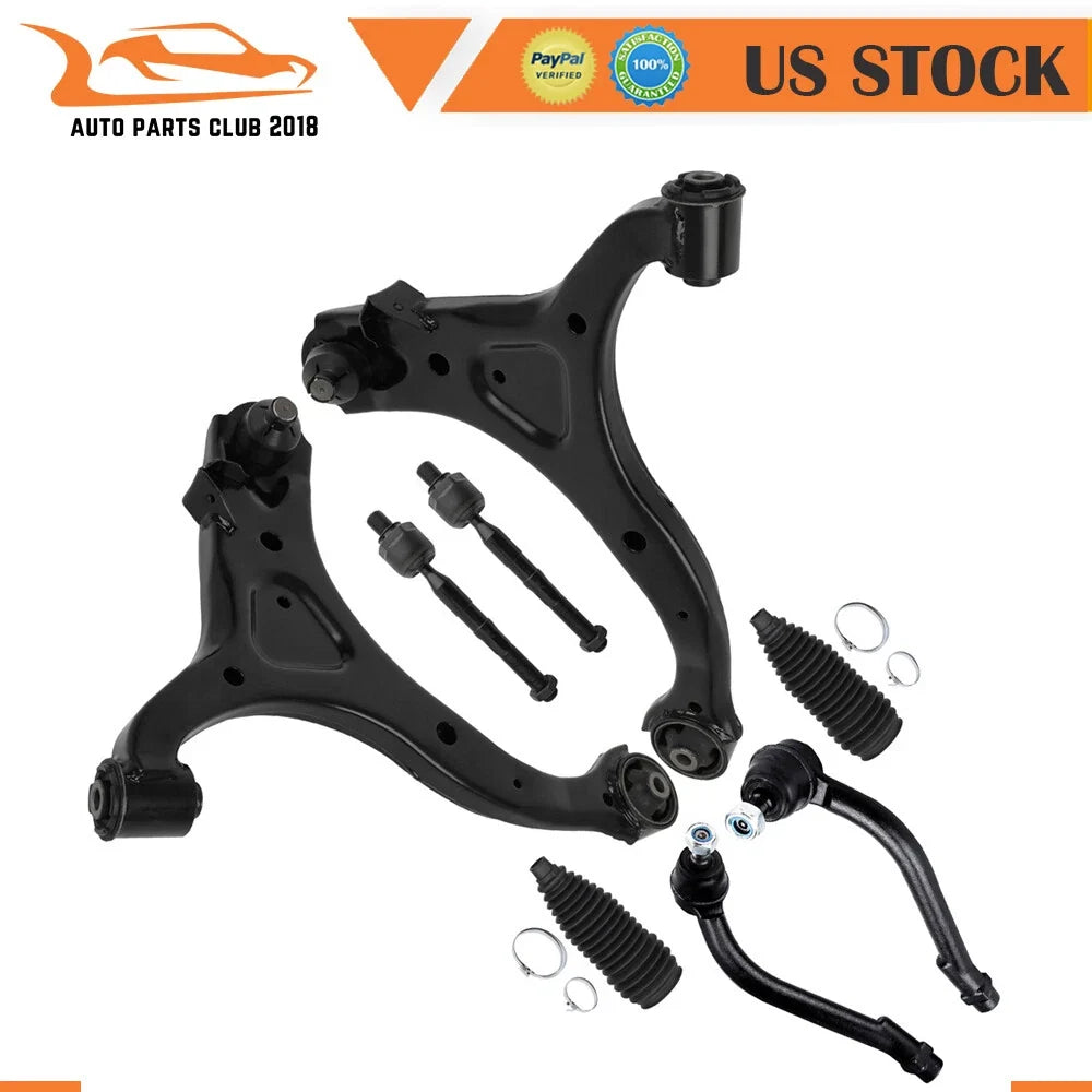 Set of 8 Front Lower Control Arms with Ball Joints for Kia Sorento (2011–2013)